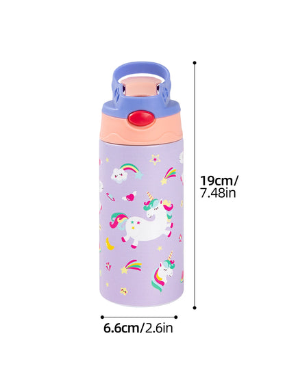 Thermosbeker RVS met Dierenprint en Handvat - 350ml