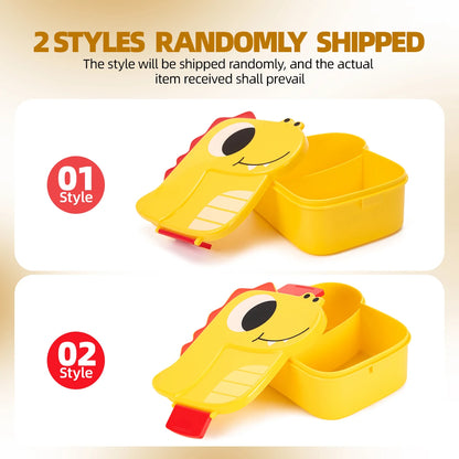 Draagbare Dinosaurus Bento Lunchbox
