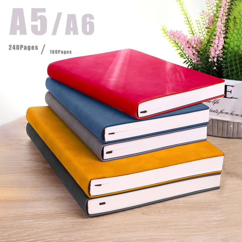 Notitieboek A5 en A6 Gelinieerd voor School en Dagboek