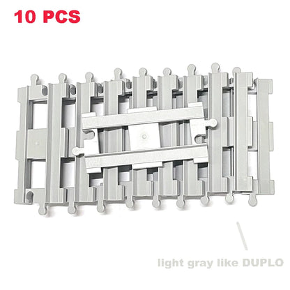 Grote Bouwblokken Treinset - Compatibel met Duplo