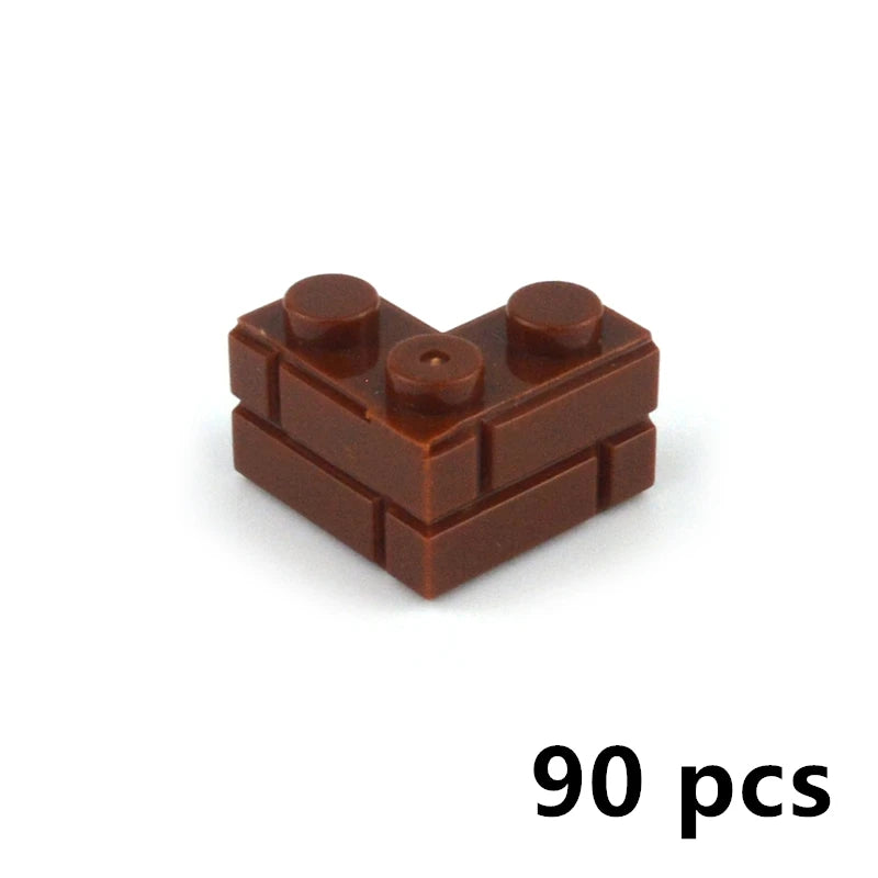 Kleine bouwstenen voor muren | Compatibel met Lego | Diverse maten