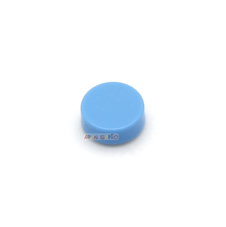 100 Ronde Bouwtegel Steentjes 1x1 | Compatibel met Lego