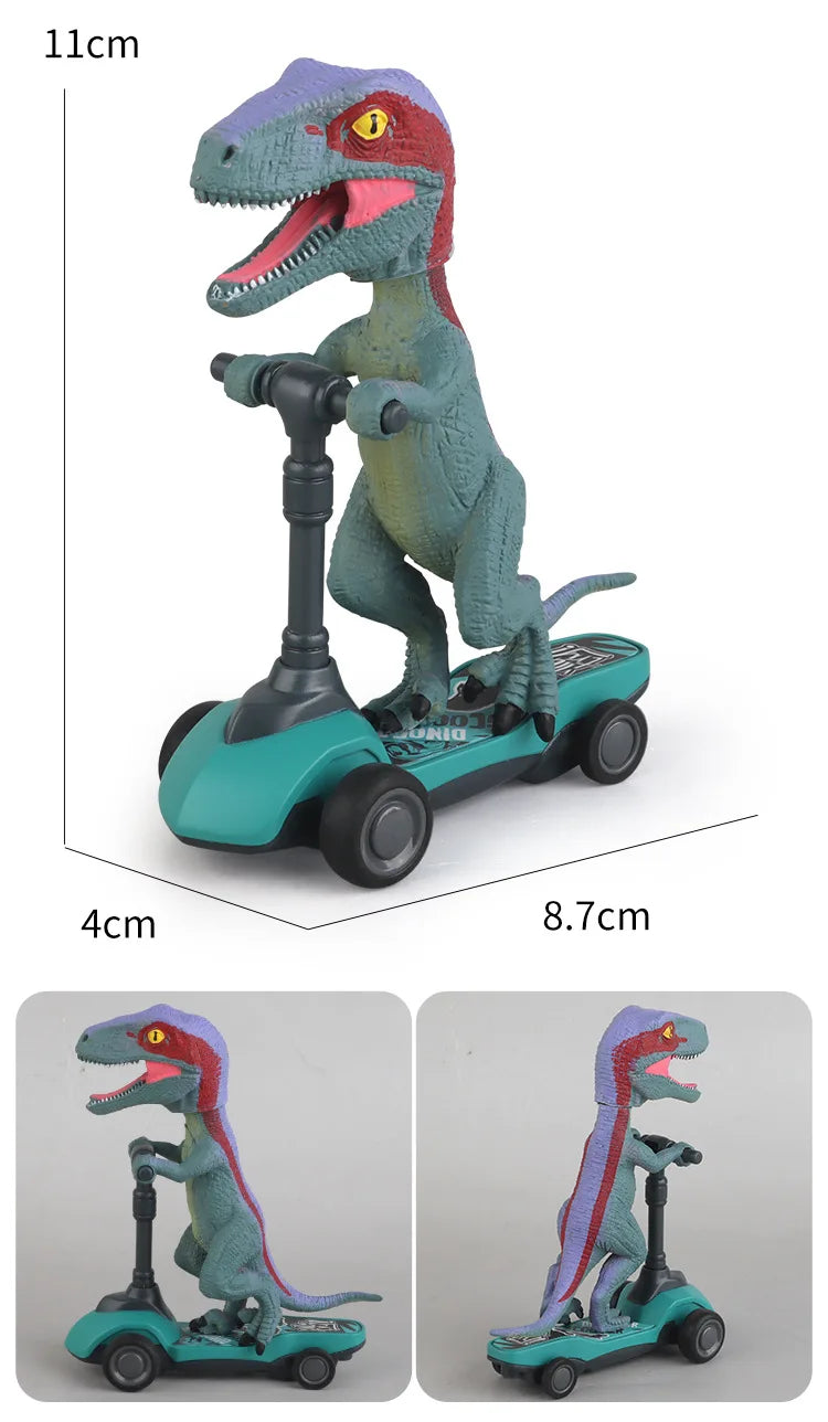 Dinosaurus Speelgoedmodel met Terugtrekfunctie