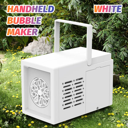 Automatische Bellenblaasmachine Handheld – 10 Gaten | Zonder Batterij en Bellenblaasvloeistof
