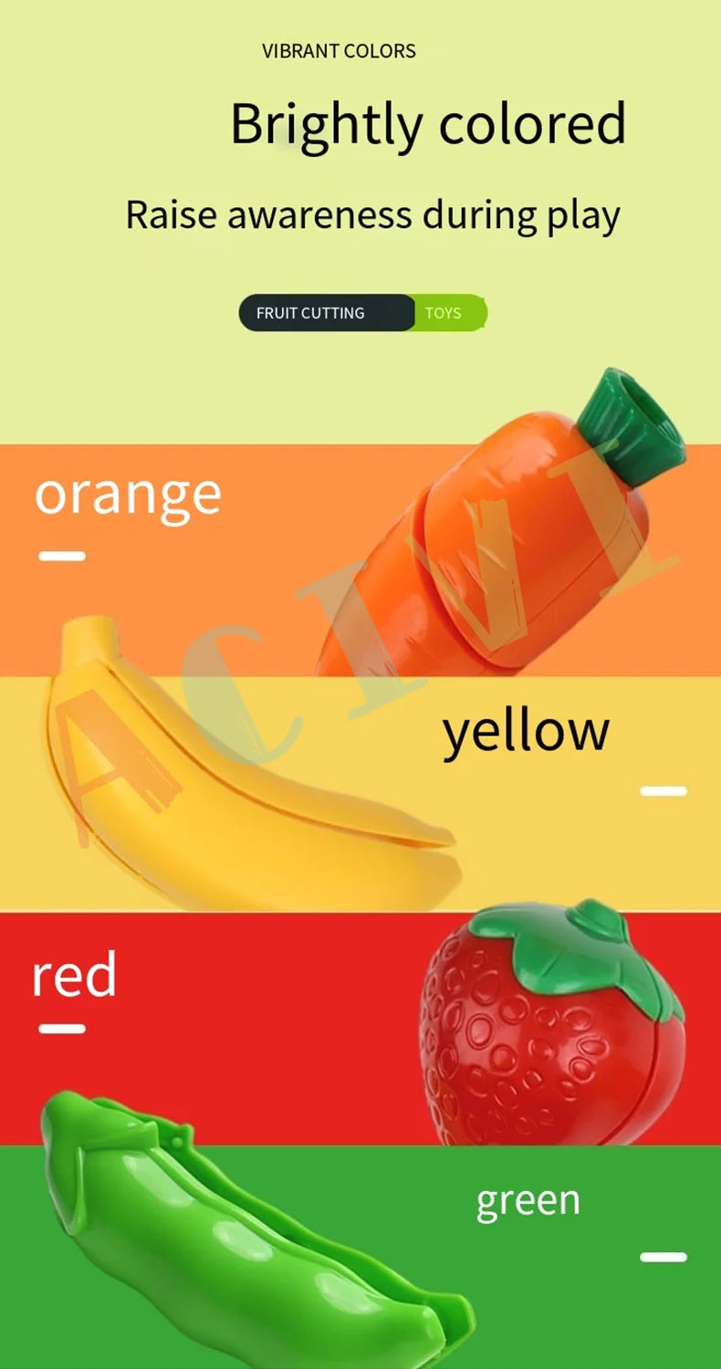 Speelset Snijdbaar Fruit en Groenten voor Kinderen