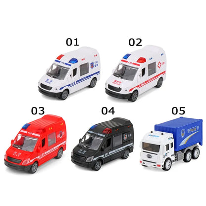 Inertie Voertuig Model – Politieauto, Brandweerwagen of Ambulance