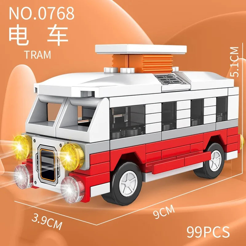 Creatieve Bouwstenen Auto | LEGO®-compatibel | 3+ jaar