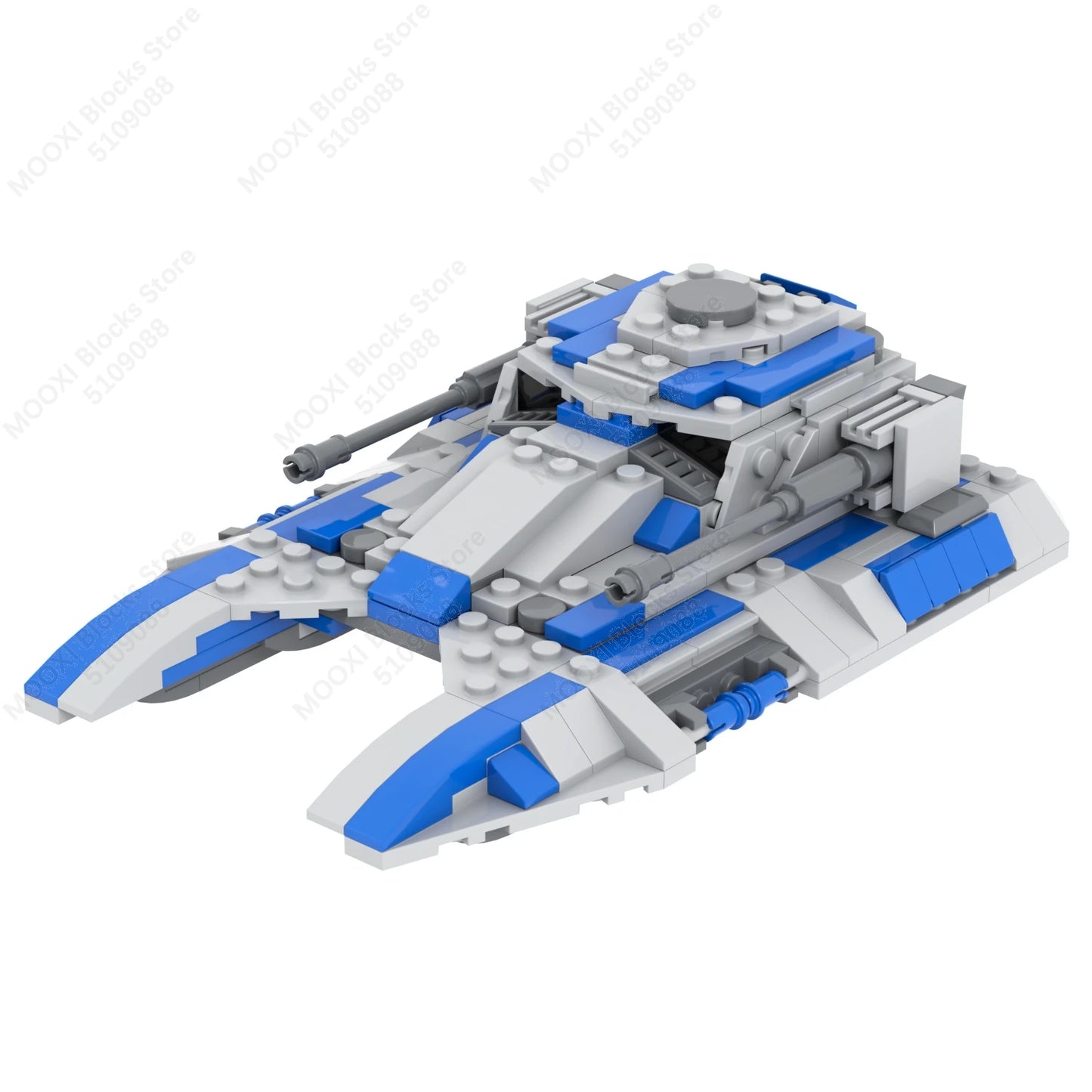 MOOXI Space Wars Bouwset: Voertuig & Tank Compatibel met LEGO®