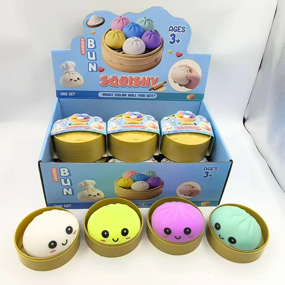 Verrassings Squishy in Dumpling Vorm