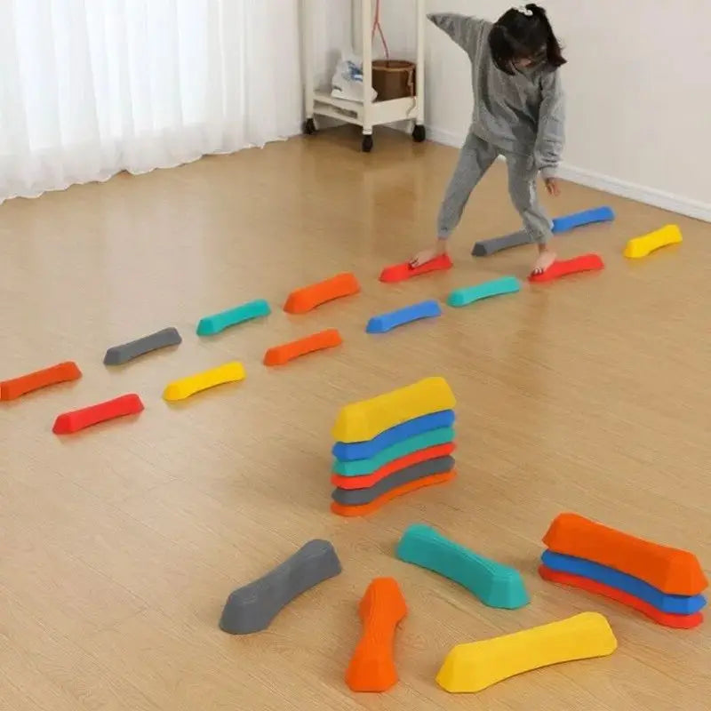 Stapstenen voor Kinderen - Antislip Balansstenen