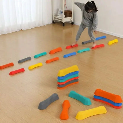 Stapstenen voor Kinderen - Antislip Balansstenen