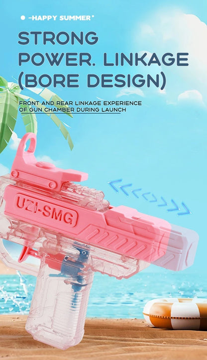 UZI Waterpistool Niet-Elektrisch | Handmatig Hoge Druk Waterpistool voor Kinderen en Volwassenen
