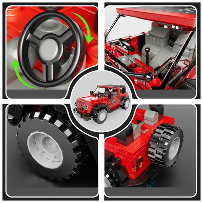 Mould King Sportwagen Bouwset - LEGO® Compatibel (8+)