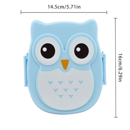 Bento Lunchbox voor Kinderen - Draagbaar met Bestek en Karakterprint
