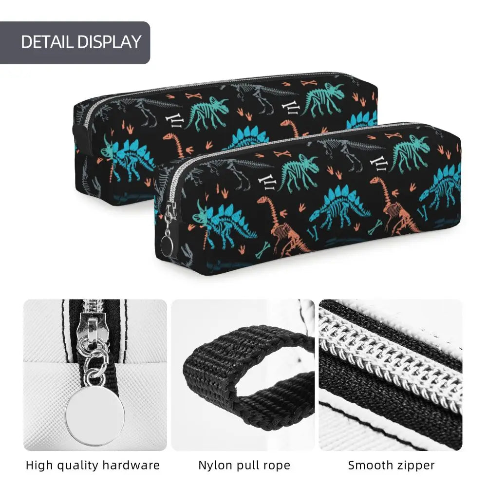 Dino Etui met Grote Capaciteit voor Kinderen