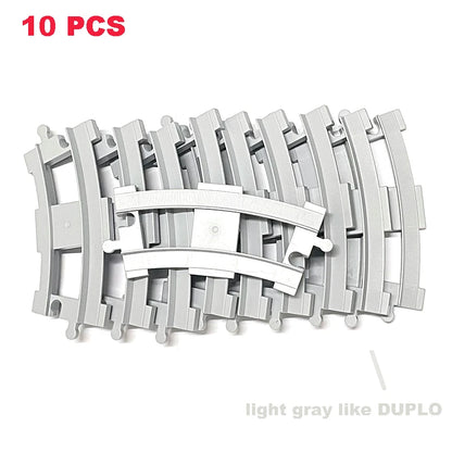 Bouwblokken Treinbaan Set – Duplo Compatibel