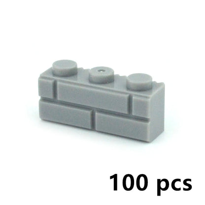 Kleine bouwstenen voor muren | Compatibel met Lego | Diverse maten