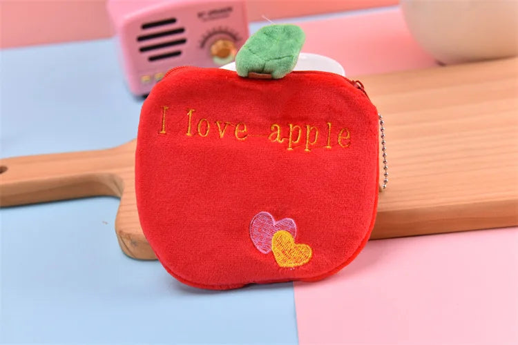 Pluche Watermeloen Portemonnee of Etui voor Kinderen