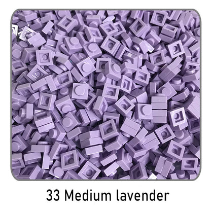 100 stuks 1x1 bouwstenen | Compatibel met Lego