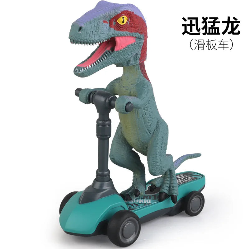 Dinosaurus Speelgoedmodel met Terugtrekfunctie