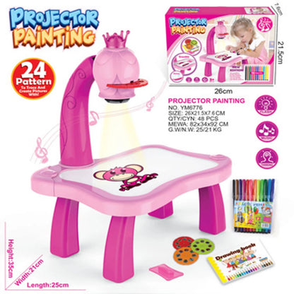 Tekentafel met Projector voor Kinderen