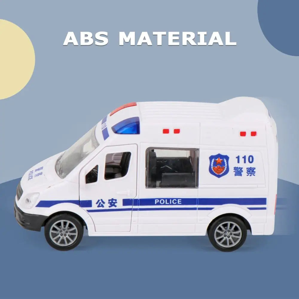 Inertie Voertuig Model – Politieauto, Brandweerwagen of Ambulance