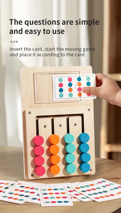 Montessori Houten Kleur- en Vormenspel