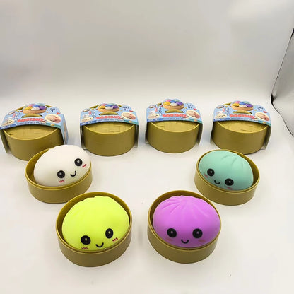 Verrassings Squishy in Dumpling Vorm