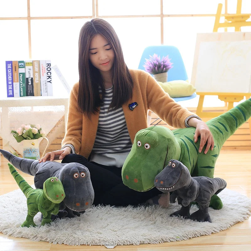 Dino Knuffel Tyrannosaurus - Cartoon Pluche Speelgoed