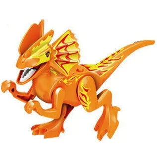 Dinosaurus Bouwblokken Set - T-Rex en Velociraptor