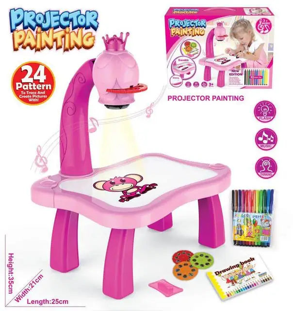 Tekentafel met Projector voor Kinderen