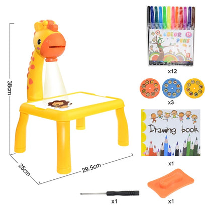 Tekentafel met Projector voor Kinderen