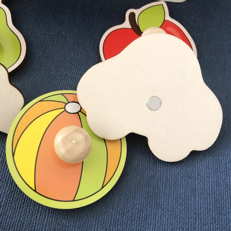Houten 3D Puzzel voor Peuters 1-3 Jaar