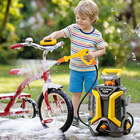 Auto Wasstraat Speelset voor Kinderen met Waterspuit en Pomp