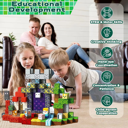 Magnetische Tegels Bouwset - Educatief Speelgoed voor Kinderen (4-12 jaar)