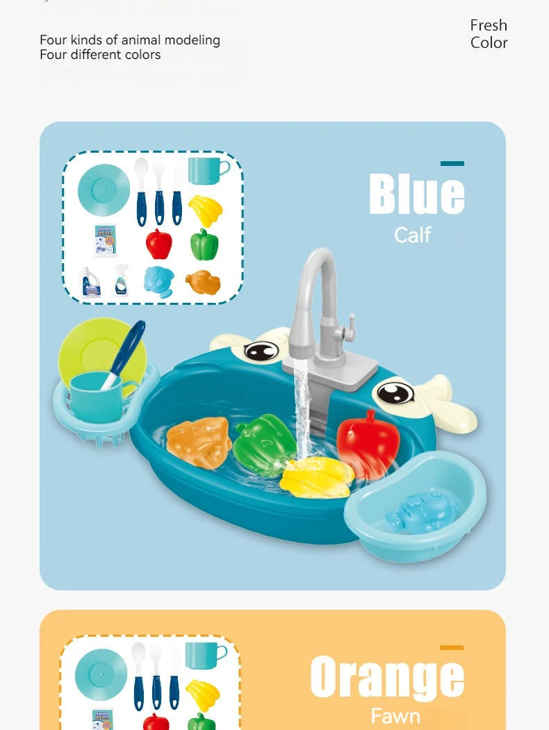 Speelkeuken met Afwasbak voor Kinderen