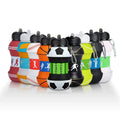 Opvouwbare Voetbal/Basketbal Siliconen Waterfles voor Kinderen