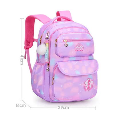 Roze Schooltas Rugzak voor Meisjes en Tieners