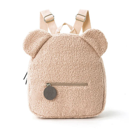 Zachte Fleece Rugzak met Berenoren voor Kinderen
