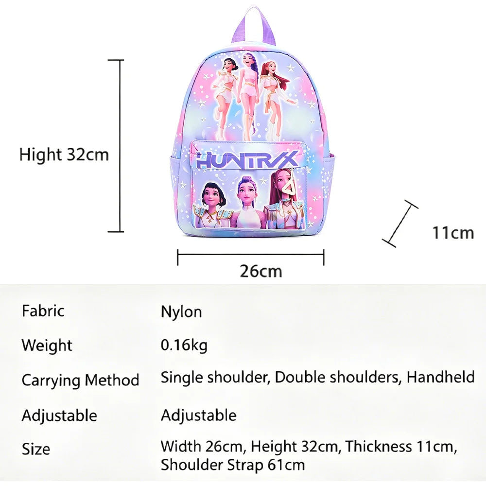 Roze Lichtgewicht Schooltas 10 inch voor Kleuters