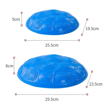 Montessori Balanssteen Schildpadvorm | Kinderspeelgoed voor Sensorische Training