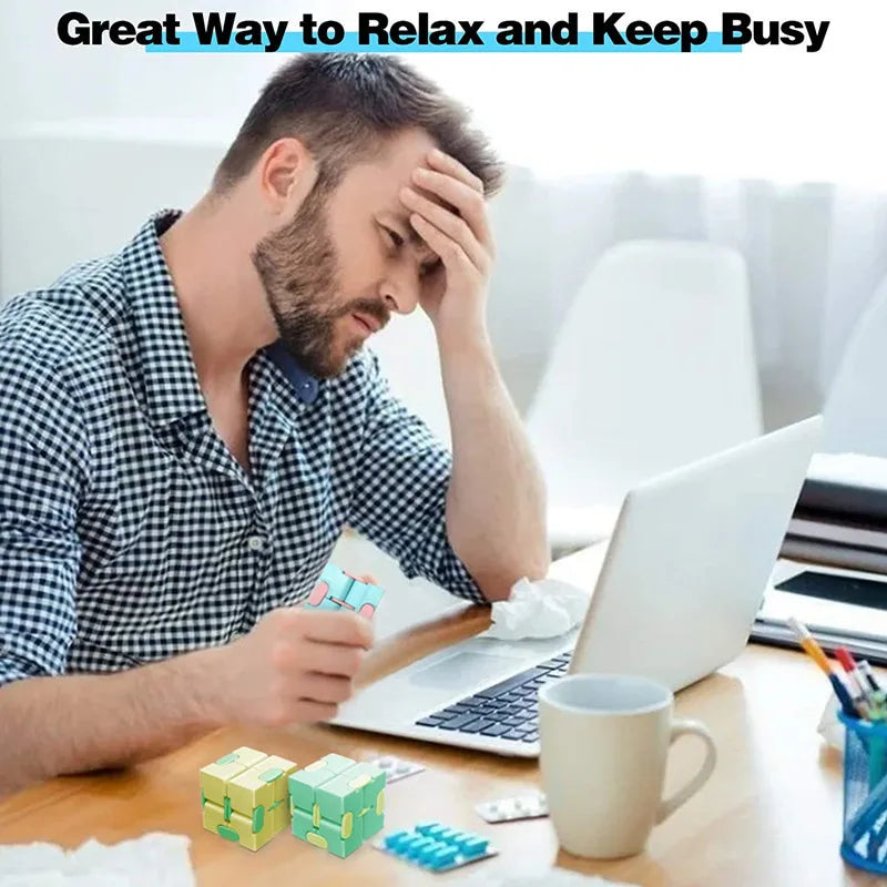 Infinity Kubus – Handzaam hulpmiddel tegen stress