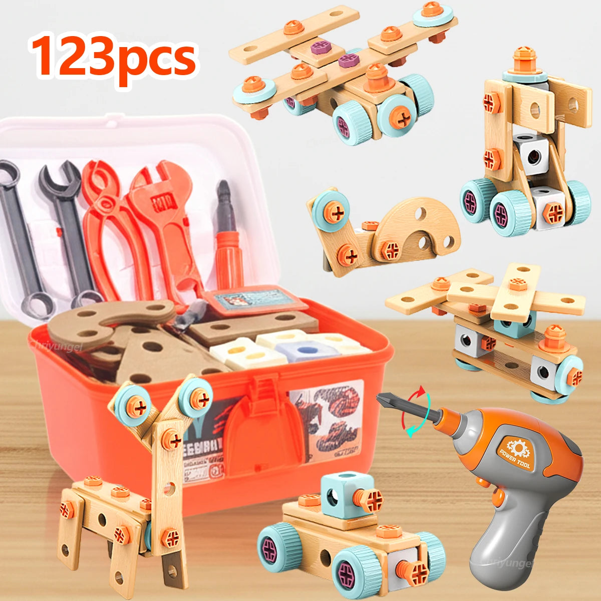Gereedschap Set voor Kinderen | STEM Bouwen en Monteren