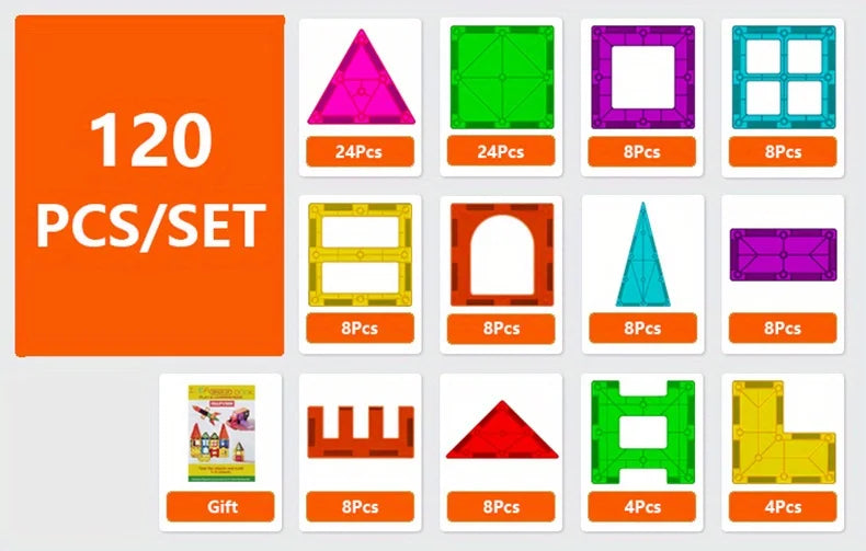 Magnetische Bouwblokken Set voor Kinderen