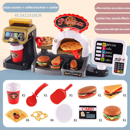 Speelgoed Fastfood Restaurant Kassa Set voor Kinderen