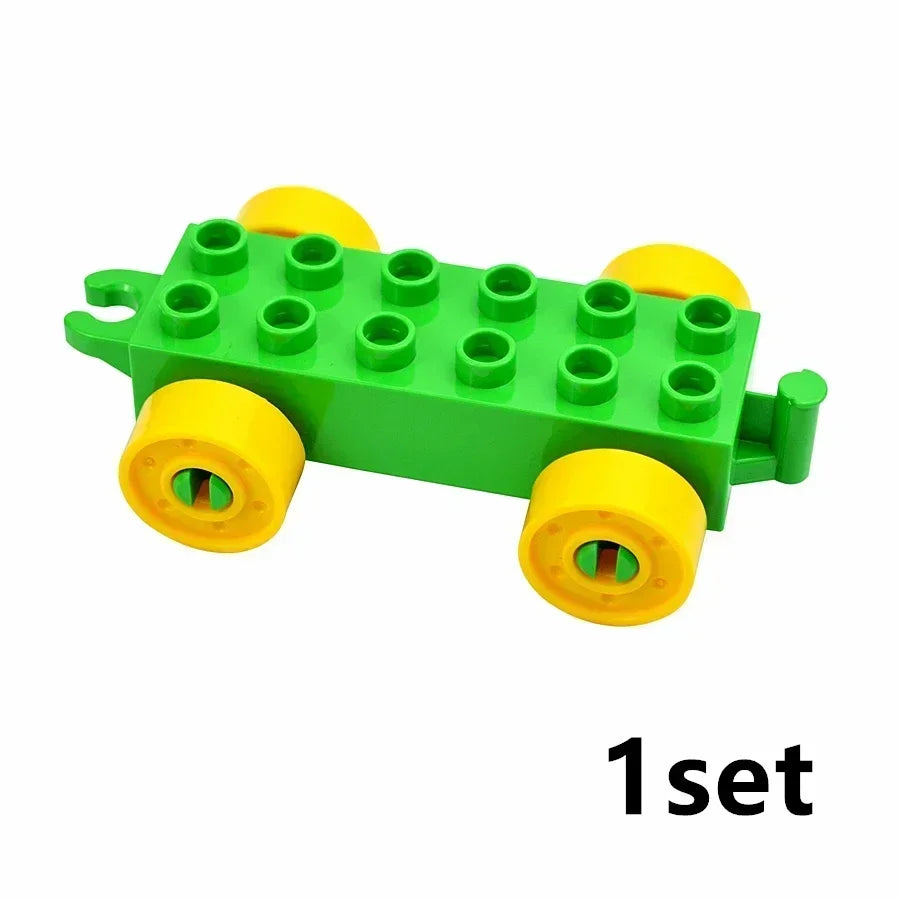 Trein rails onderdelen set – Compatibel met Duplo®