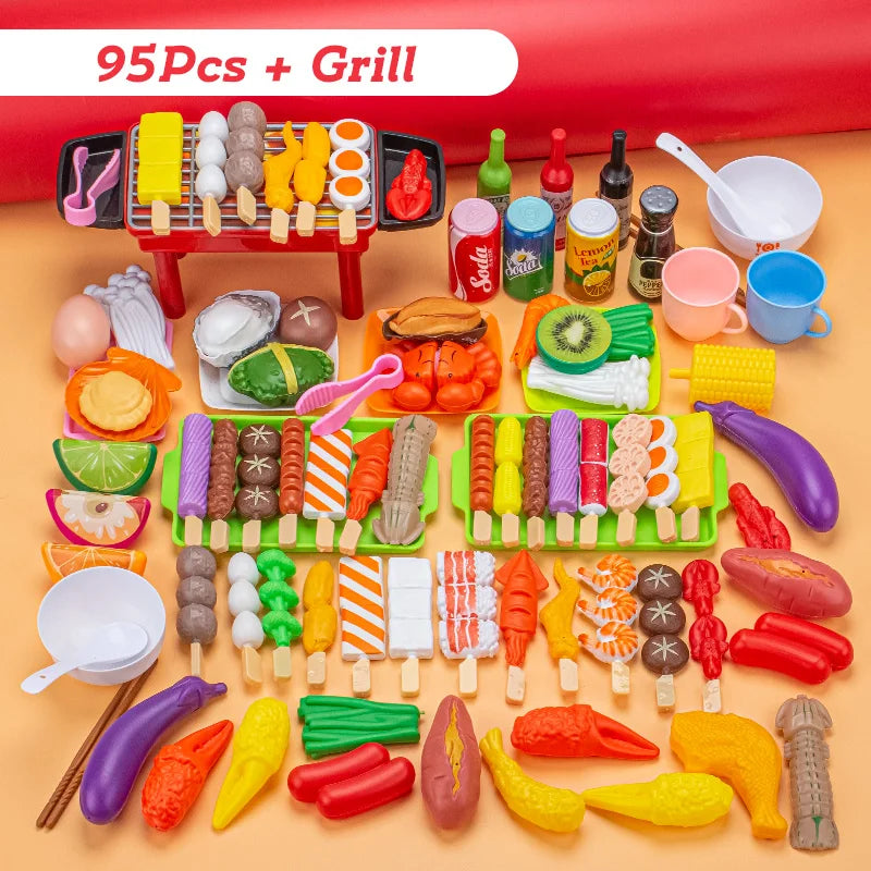 Mini Keuken Speelgoed Barbecue Set voor Kinderen