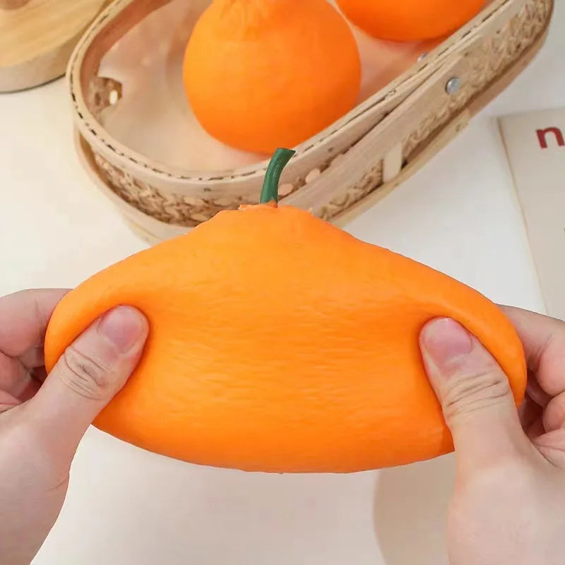 Fruitvormig Knijpspeeltje voor Stressvermindering