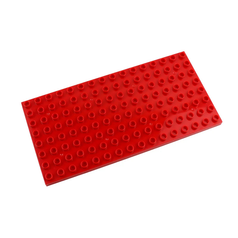 Bouwplaat 8x16 voor grote bouwstenen – Compatibel met Duplo®