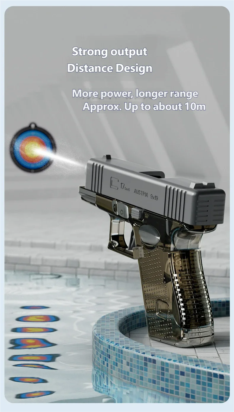 Mini Waterpistool voor Tieners en Volwassenen - Buitenplezier